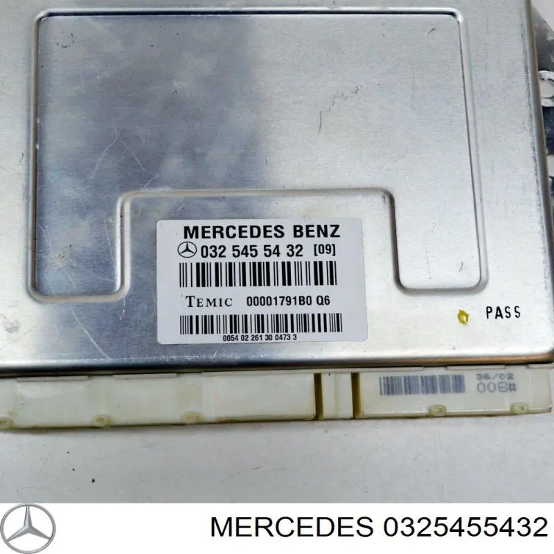 Sterownik zawieszenia pneumatycznego Mercedes 0325455432 cena, od 231,75 USD