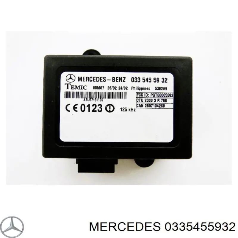 0335455932 Mercedes Sterownik immobilizera