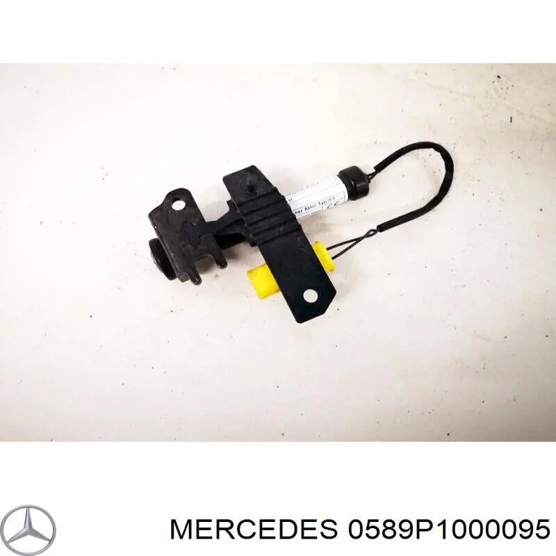 0589P1000095 Mercedes Pirotechniczny zaczep zawiasu maski