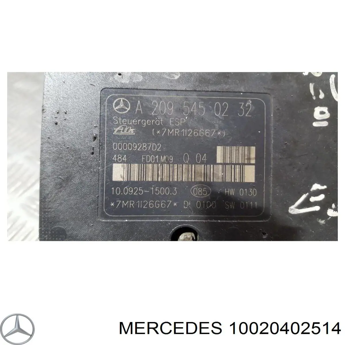Sterownik ABS  hydrauliczny Mercedes C 