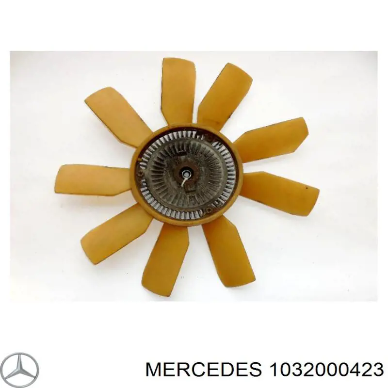 Wentylator (wirnik) chłodnicy Mercedes 1032000423 cena, od 32,98 USD