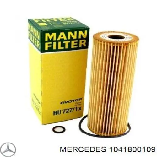 Filtr oleju Mercedes 1041800109 cena, od 6,54 USD