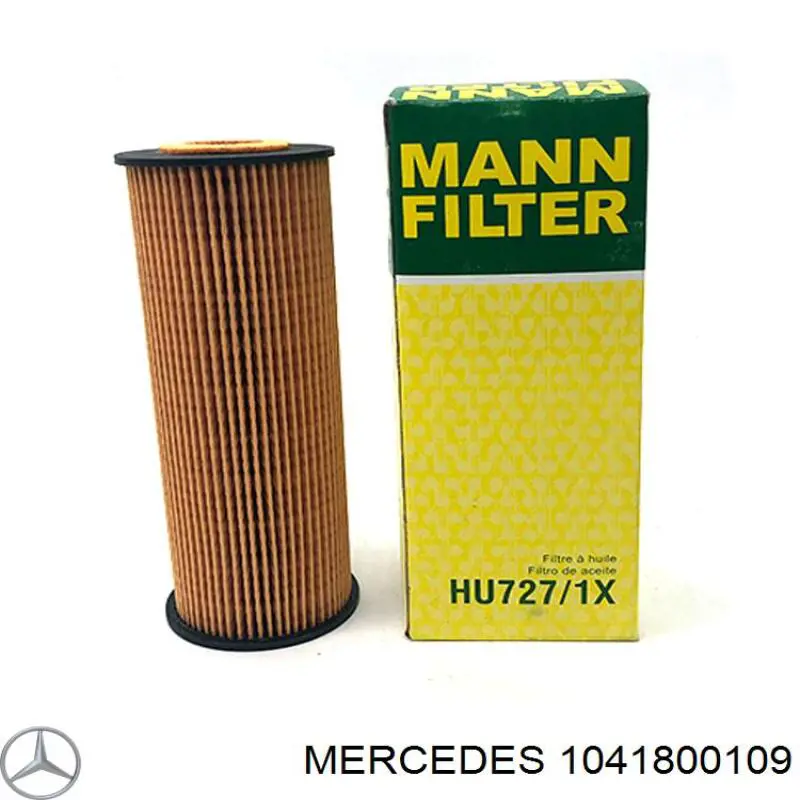 Do koszyka 1041800109 Mercedes Filtr oleju