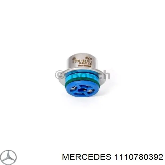 Regulator ciśnienia paliwa w listwie paliwowej Mercedes 1110780392 cena, od 71,51 USD