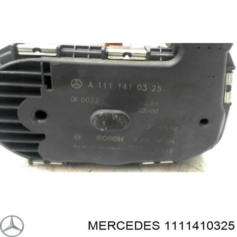 Przepustnica, komplet Mercedes 1111410325 cena, od 158,34 USD