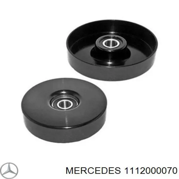 1112000070 Mercedes Rolka napinacza paska napędowego