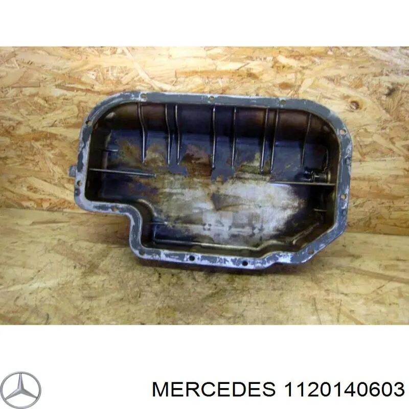 1120140603 Mercedes Miska olejowa silnika, dolna część