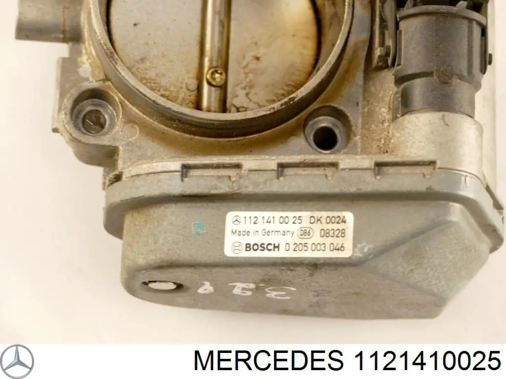 Przepustnica, komplet do Mercedes C  S202