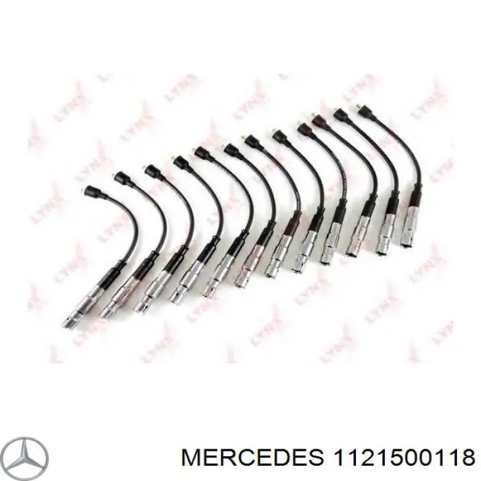 Zestaw przewodów wysokiego napięcia Mercedes 1121500118 cena, od 47,67 USD