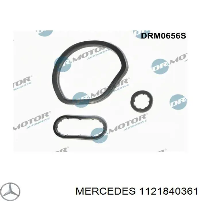 Uszczelka chłodnicy oleju Mercedes 1121840361 cena, od 8,62 USD