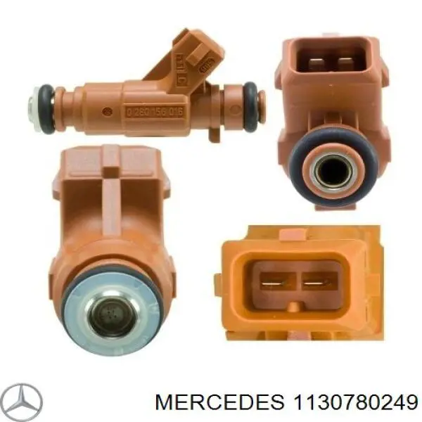 Wtryskiwacz paliwa Mercedes 1130780249 cena, od 53,79 USD