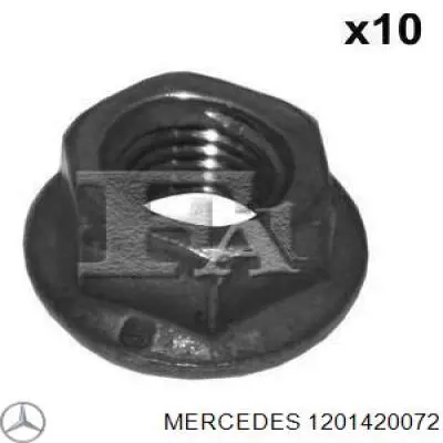 1201420072 Mercedes Nakrętka kolektora wydechowego
