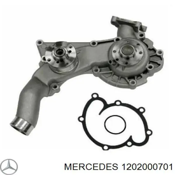 Do koszyka 1202000701 Mercedes Pompa chłodząca wodna
