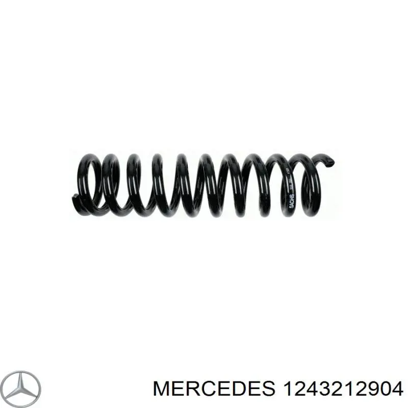 Sprężyna przednia Mercedes 1243212904 cena, od 75,54 USD