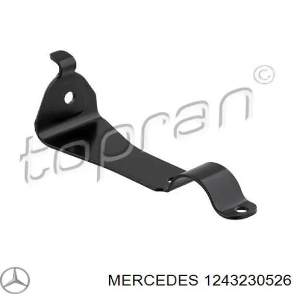 1243230526 Mercedes Uchwyt do mocowania tulei stabilizatora przedniego