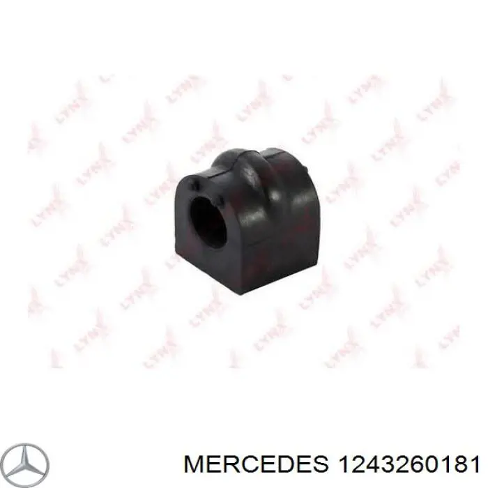 Do koszyka 1243260181 Mercedes Tuleja stabilizatora tylnego