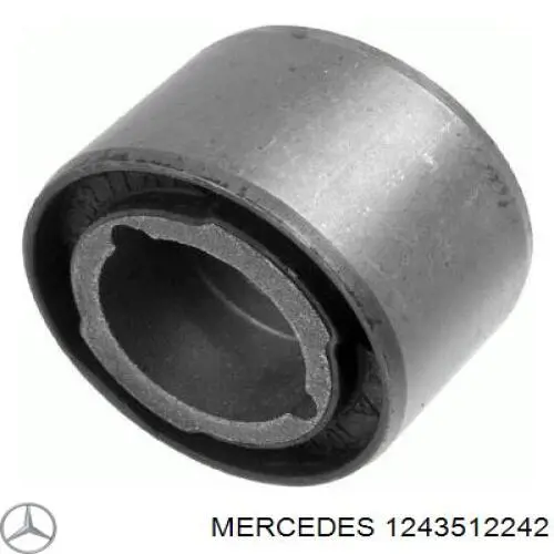 1243512242 Mercedes Silentblock przedni (poduszka) reduktora mostu tylnego