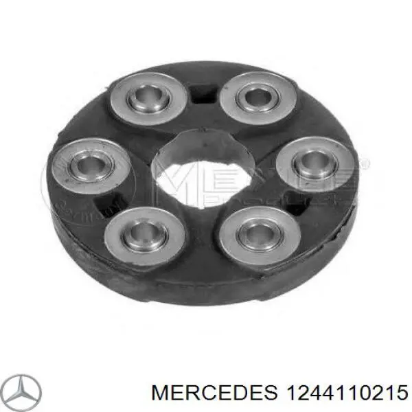 Przegub elastyczny wału przedni/tylny Mercedes 1244110215 cena, od 45,97 USD