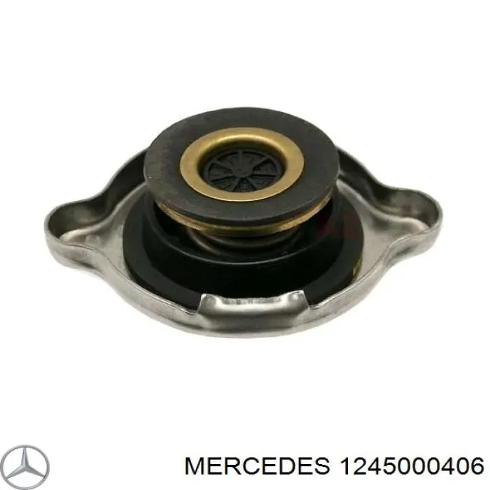 1245000406 Mercedes Pokrywa (korek) chłodnicy