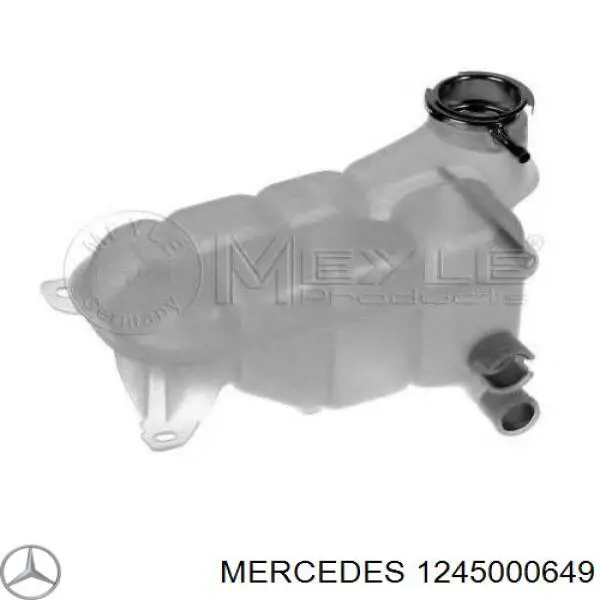 Zbiorniczek wyrównawczy układu chłodzenia Mercedes 1245000649 cena, od 35,69 USD