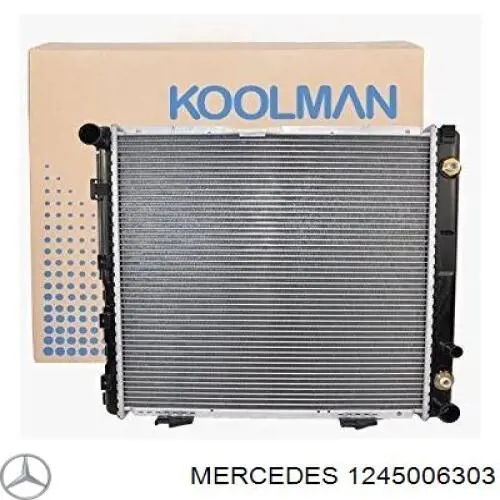 Chłodnica silnika 1245006303 Mercedes