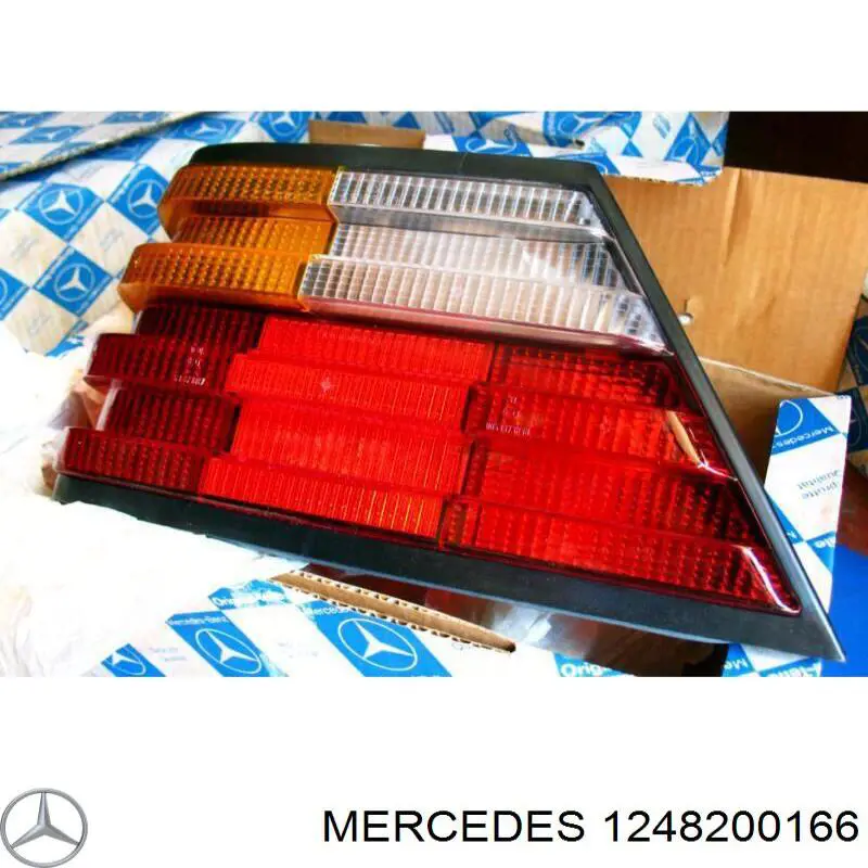 Lampa zespolona tylna lewa Mercedes 1248200166 cena, od 40,60 USD