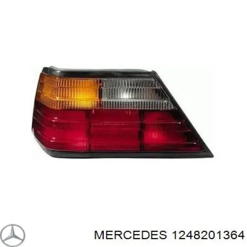 Do koszyka 1208209 Autotechteile Lampa zespolona tylna lewa