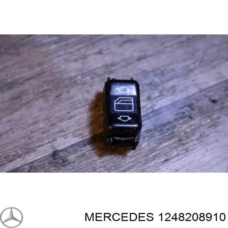 Panel przyciskowy sterowania podnośnikiem szyby przedni lewy Mercedes 1248208910 cena, od 30,65 USD