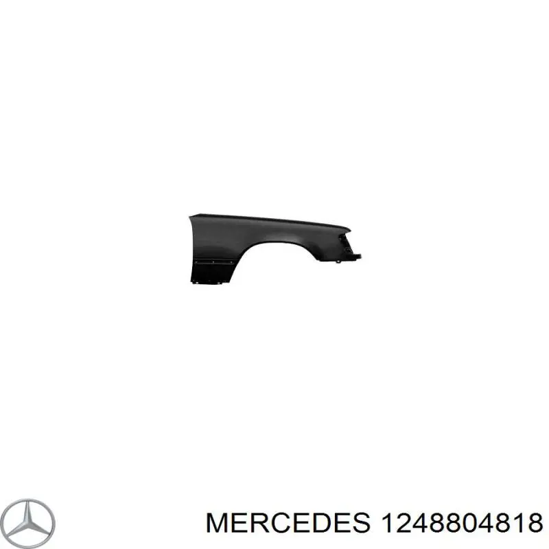 Błotnik przedni prawy do Mercedes E (S124)