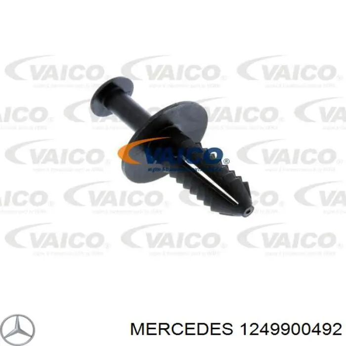 Spinka mocowania nadkola przedniego Mercedes 1249900492 cena, od 1,57 USD