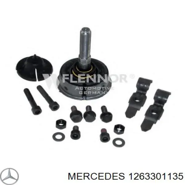 Sworzeń wahacza dolny Mercedes 1263301135 cena, od 51,36 USD