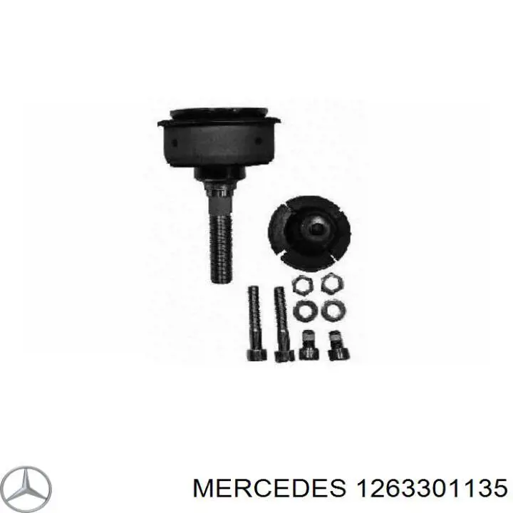 Do koszyka 1263301135 Mercedes Sworzeń wahacza dolny