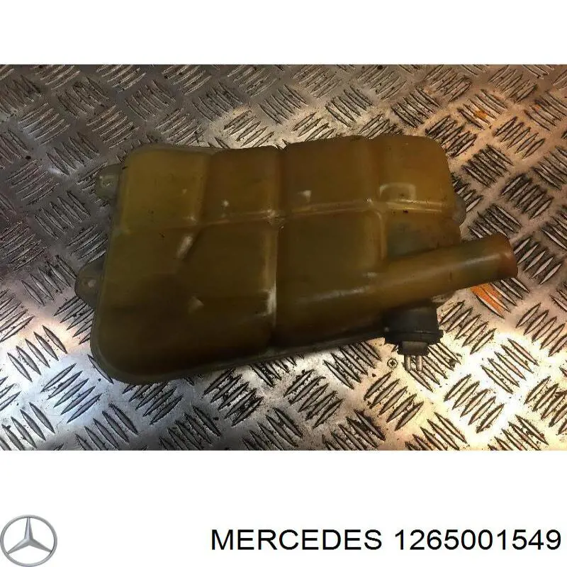 Do koszyka 1265001549 Mercedes Zbiorniczek wyrównawczy układu chłodzenia