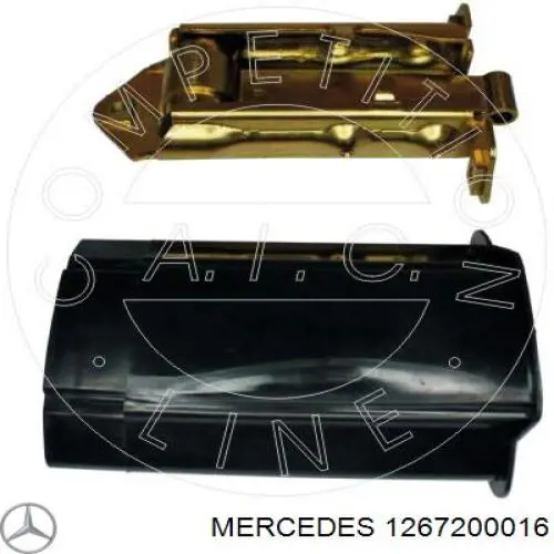 Do koszyka 1267200016 Mercedes Ogranicznik drzwi przedni