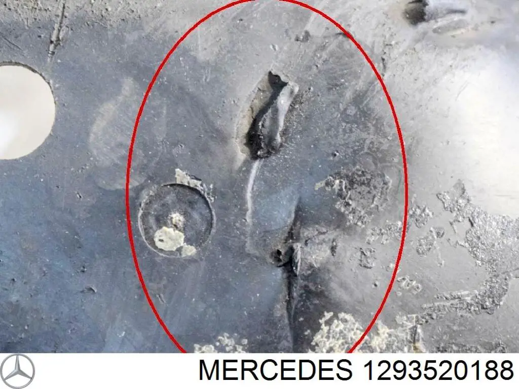 Do koszyka 1293520188 Mercedes Ochrona dolnego wahacza tylnego