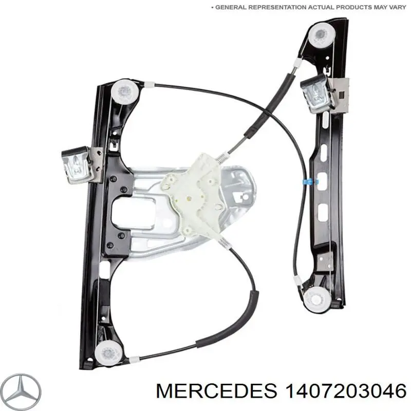 Mechanizm podnoszenia szyby drzwi przednich prawych Mercedes A1407203046 cena, od 68,43 USD