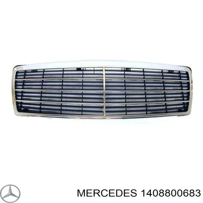  Atrapa chłodnicy Mercedes S 