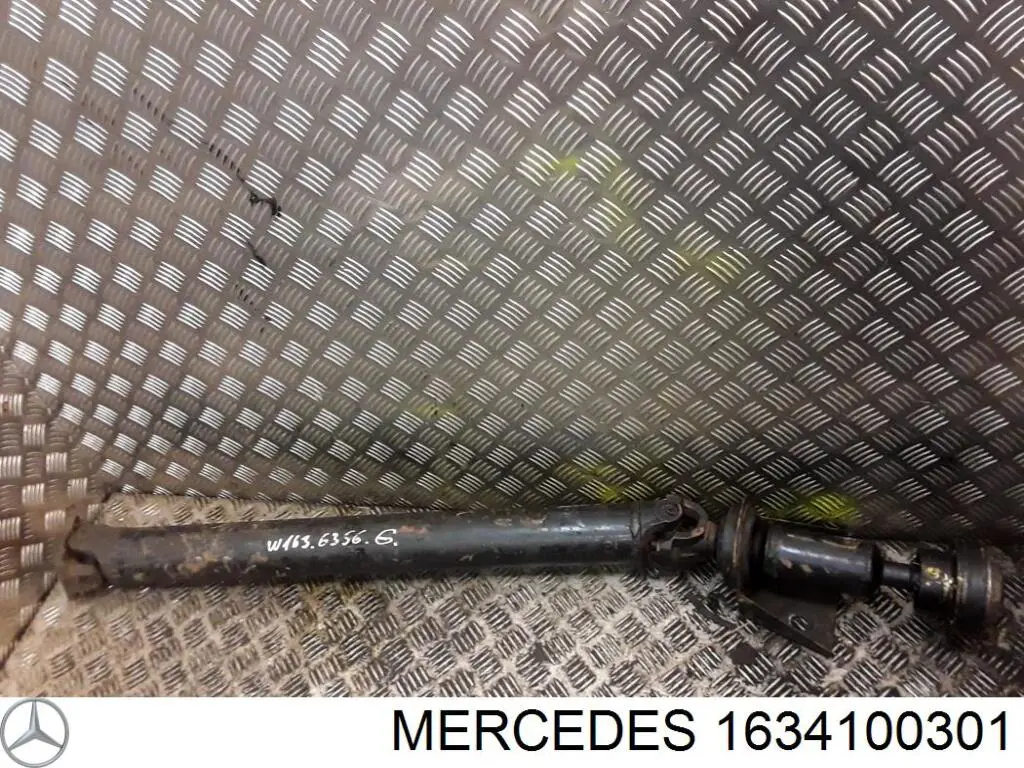 Do koszyka 1634100301 Mercedes Wał Cardana, do mostu przedniego
