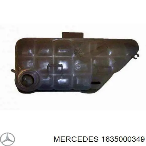 Zbiorniczek wyrównawczy układu chłodzenia Mercedes 1635000349 cena, od 32,01 USD