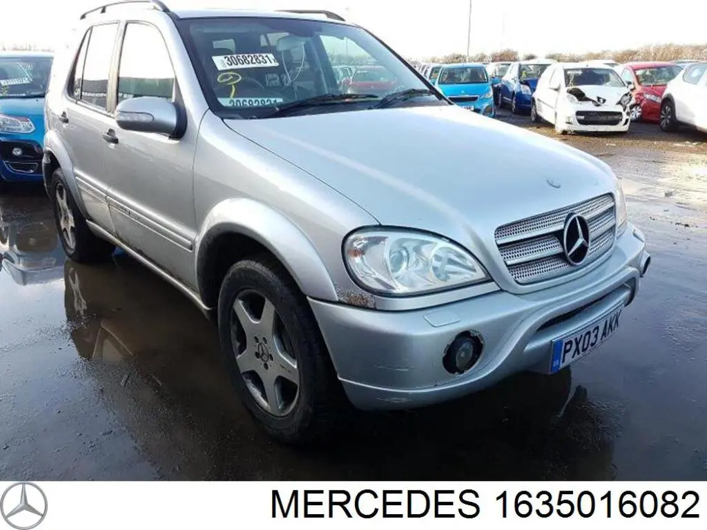 Do koszyka 1635016082 Mercedes Przewód (króciec) intercoolera