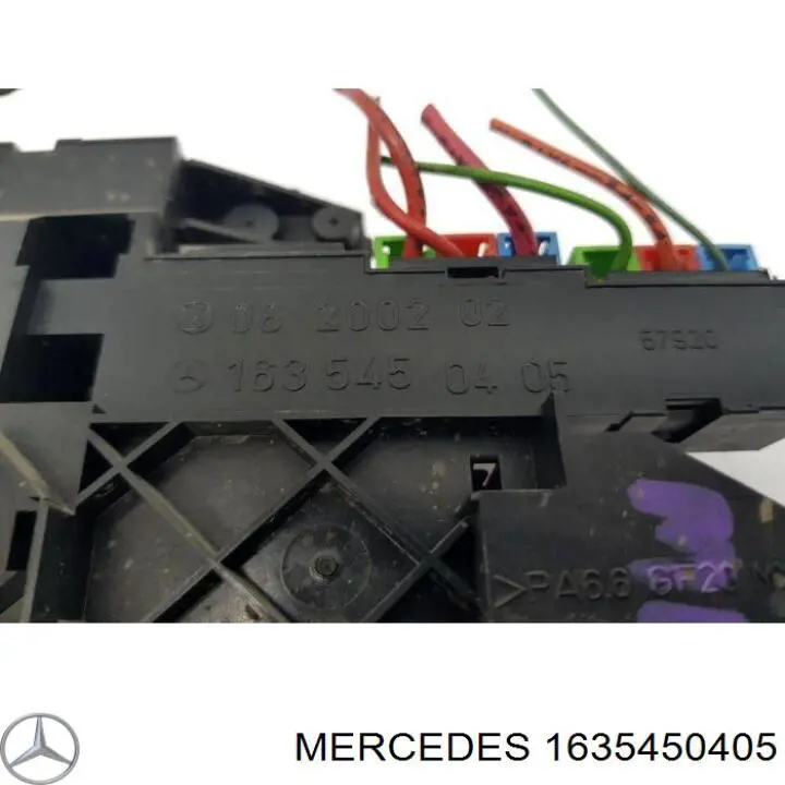 Skrzynka bezpieczników do Mercedes ML/GLE  W163