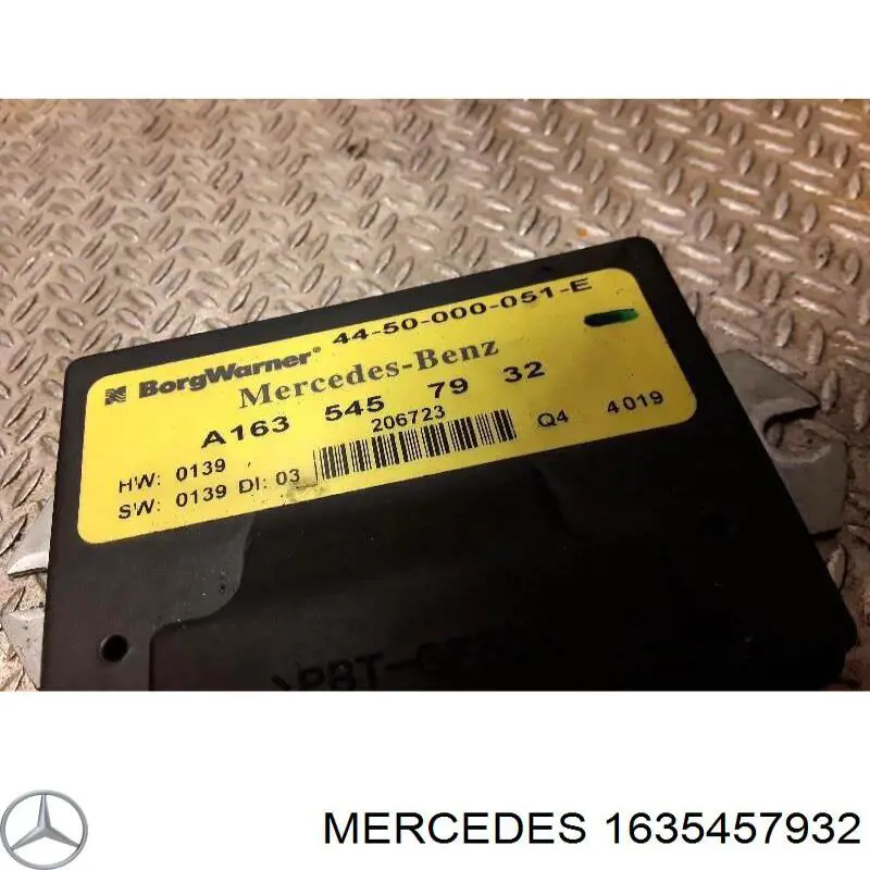 Do koszyka A1635450132 Mercedes Sterownik skrzyni rozdzielczej