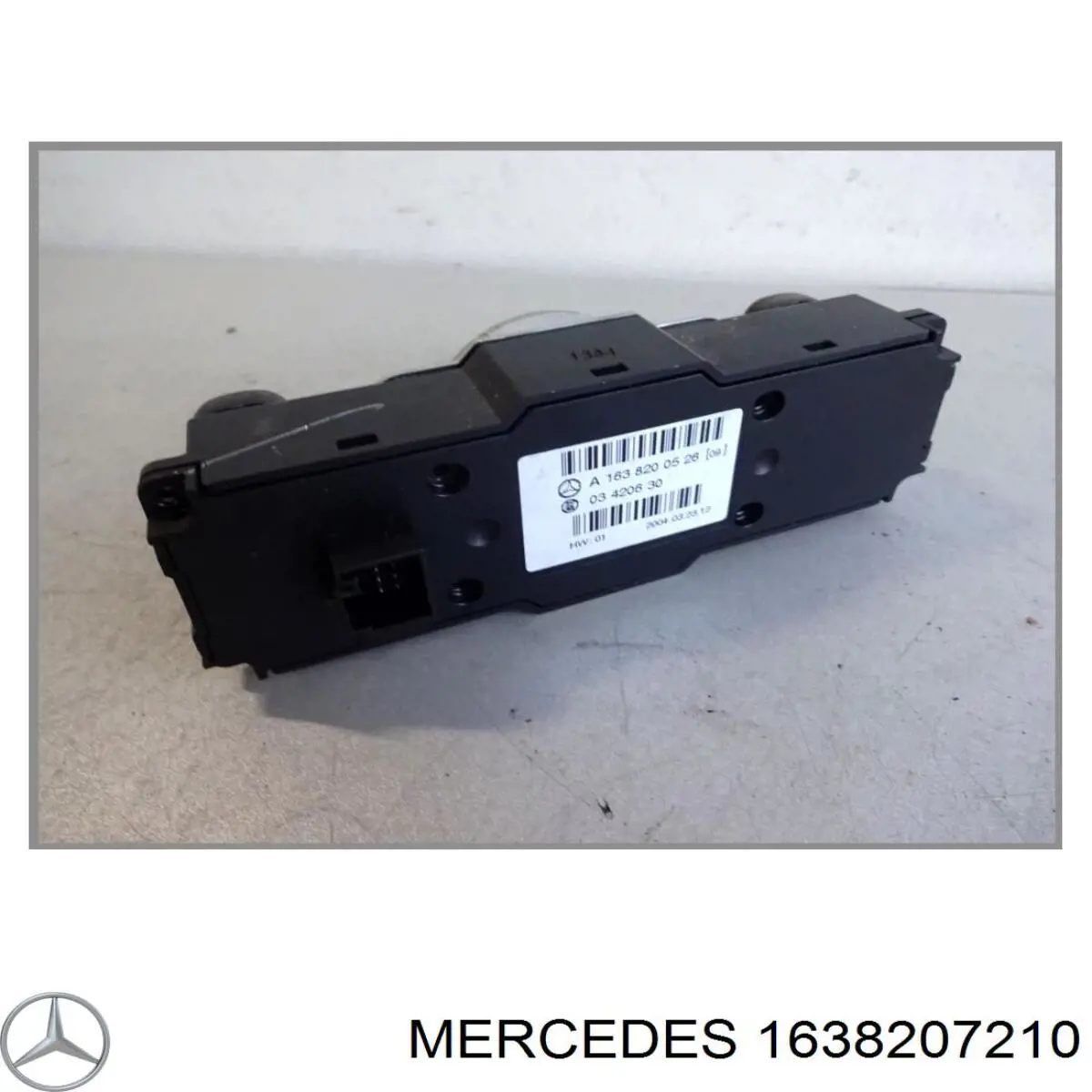 Włącznik przyciskowy podnośnika szyby konsoli centralnej Mercedes 1638207210 cena, od 114,07 USD
