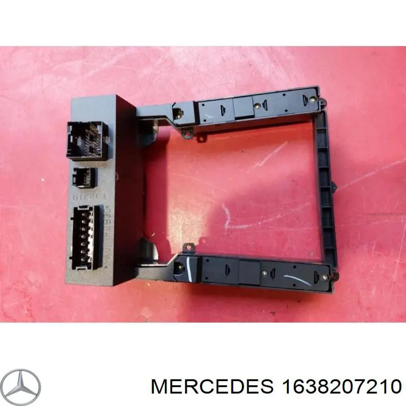 Do koszyka 1638207210 Mercedes Włącznik przyciskowy podnośnika szyby konsoli centralnej