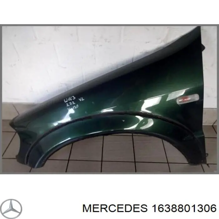 Błotnik przedni lewy Mercedes ML/GLE SUV (W163) (1998 - 2005) cena, od 117,30 USD