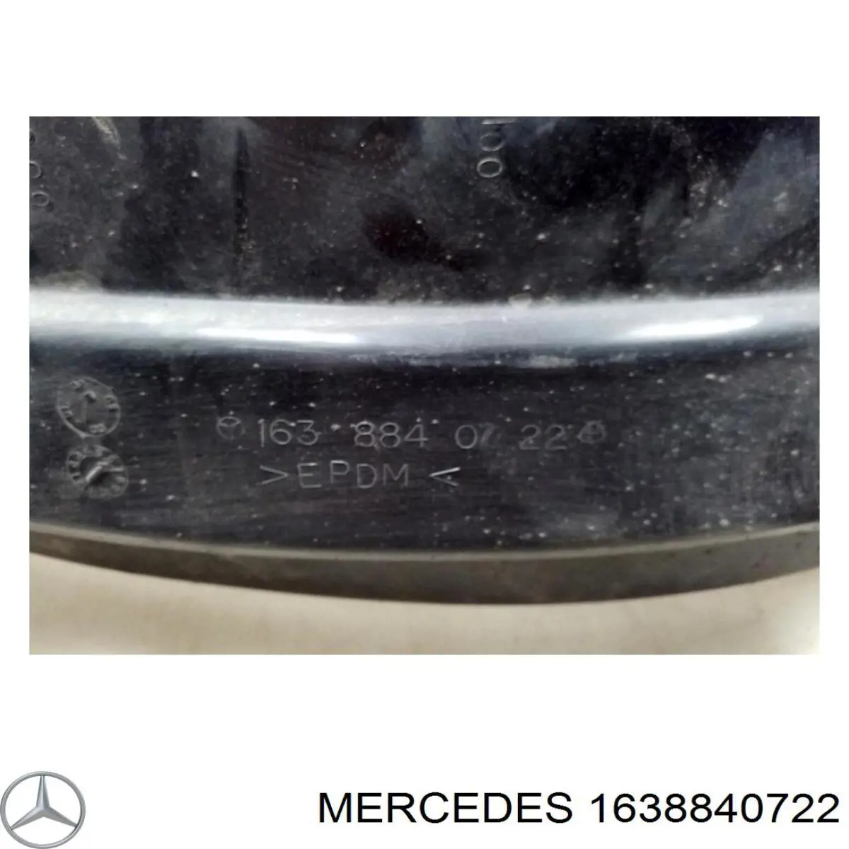 1638840722 Mercedes Nadkole błotnika przedniego lewe