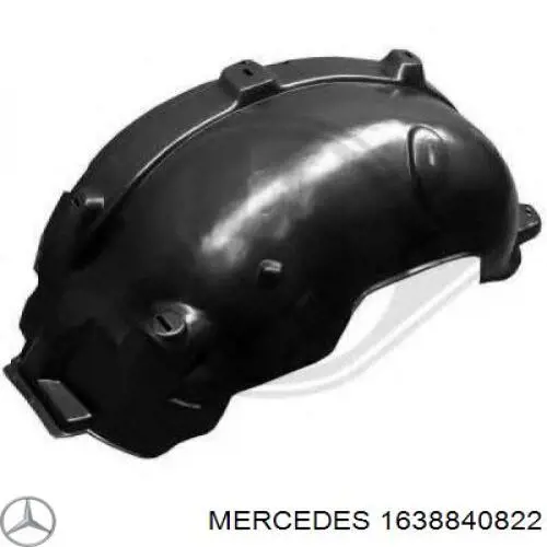 1638840822 Mercedes Nadkole błotnika przedniego prawe