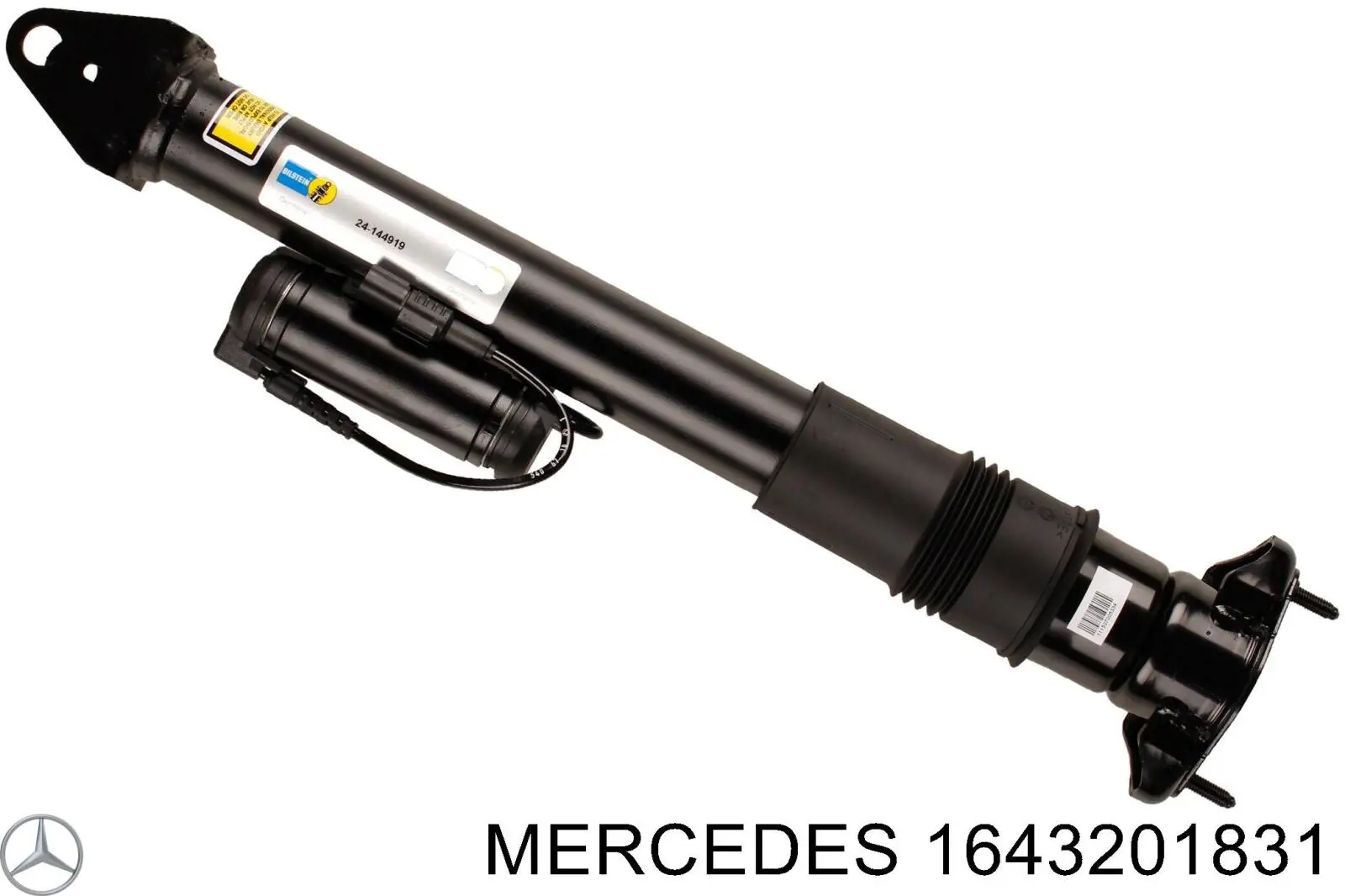 Do koszyka 1643201831 Mercedes Amortyzator tylny