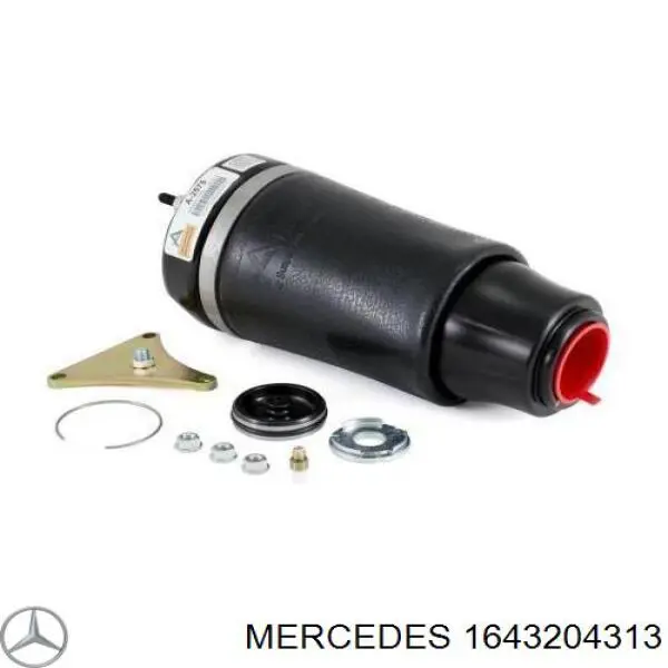 Do koszyka 1643204313 Mercedes Amortyzator przedni
