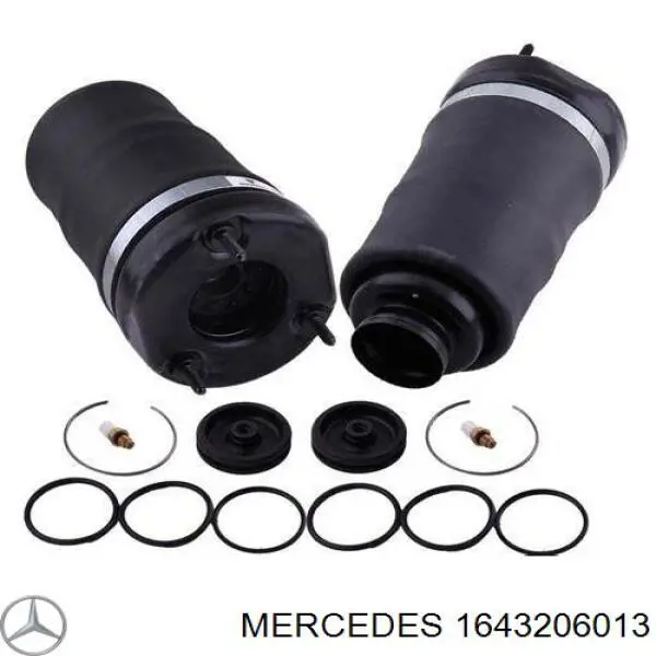 Amortyzator przedni Mercedes 1643206013 cena, od 372,86 USD